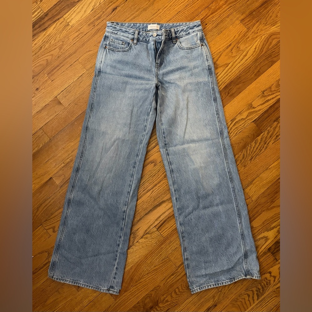 PacSun - Light Blue Wash / Wide Leg Jeans (“Casey Low Rise Baggy”) - Picture 3 of 7